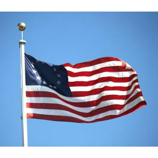 USA SELLER Betsy Ross Polyester Flag 3x5FT American Revolution Patriotic 13 Star 